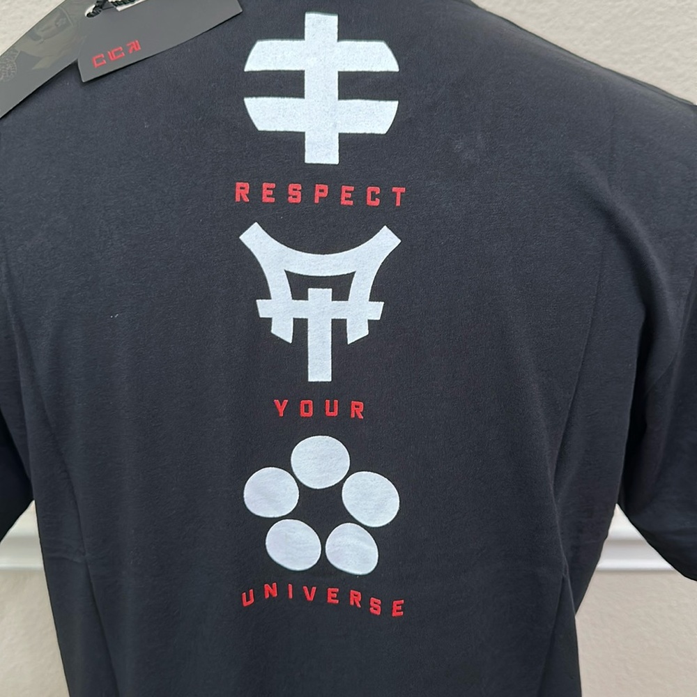 Respect Your Universe ORGANIC COTTON tee - black